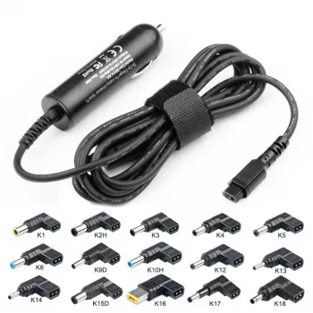 CoreParts MBXUN-90W-DC0001 napájací zdroj/invertor interiérový čierny