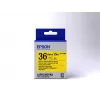 Epson kazeta na etikety magnetická LK-7YB2 čierna/žltá 36 mm (1,5 m)