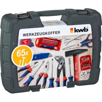 kufrík na náradie KWB 65 PC 65 nástrojov