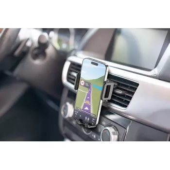Cellularline Hug - univerzálny, mobilný telefón/smartfón, pasívny držiak, auto, čierny
