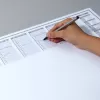 podložka na stôl papierová Sigel HO366 čierna sivá biela