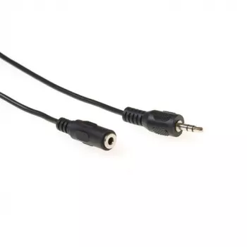 ACT 3 metre audio prepojovací kábel 1x 3,5 mm konektor samec – 1x 3,5 mm stereo konektor samica