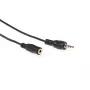 ACT 3 metre audio prepojovací kábel 1x 3,5 mm konektor samec – 1x 3,5 mm stereo konektor samica