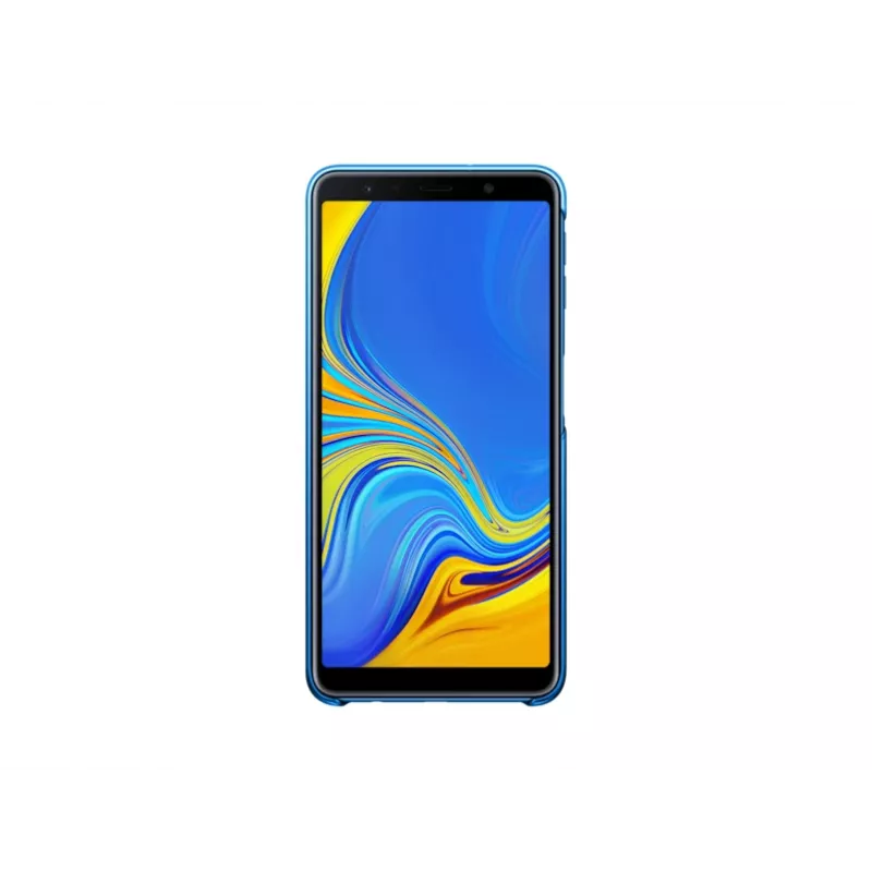 Samsung Gradation Cover EF-AA750 zadný kryt pre Galaxy A7 (2018), modrý