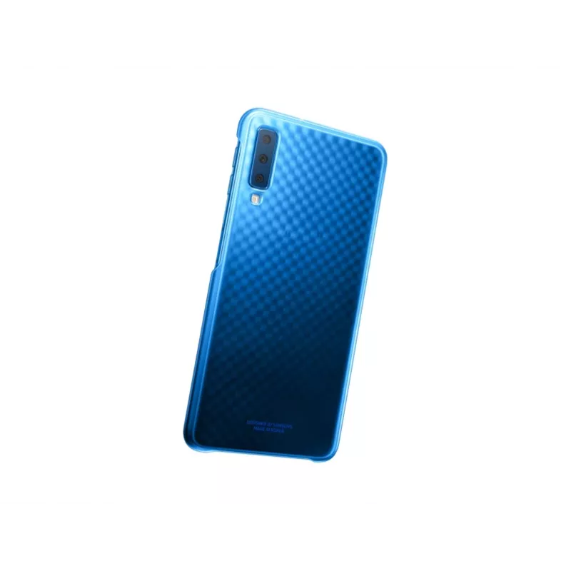 Samsung Gradation Cover EF-AA750 zadný kryt pre Galaxy A7 (2018), modrý