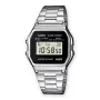 Náramkové hodinky unisex Casio A158WEA-1EF elektronické čierne