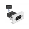HDMI modul DeLOCK Easy 45 rovný 22,5 x 45 mm