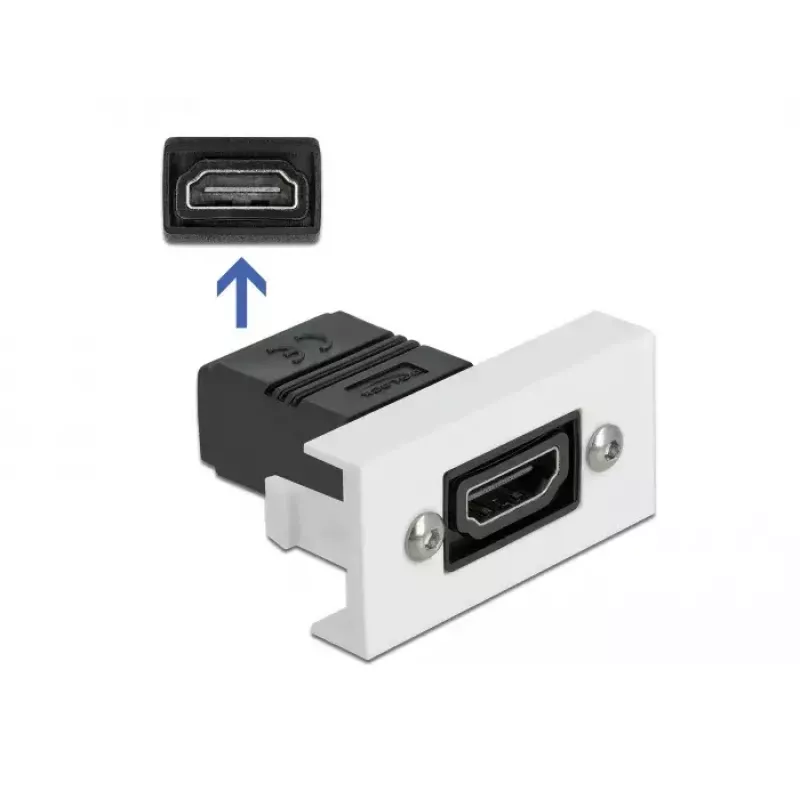 HDMI modul DeLOCK Easy 45 rovný 22,5 x 45 mm