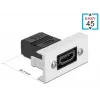 HDMI modul DeLOCK Easy 45 rovný 22,5 x 45 mm
