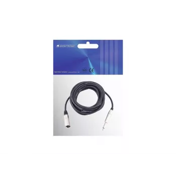 Audio kábel Omnitronic 3022519D 10 m XLR 3-pin 6,35 mm čierny
