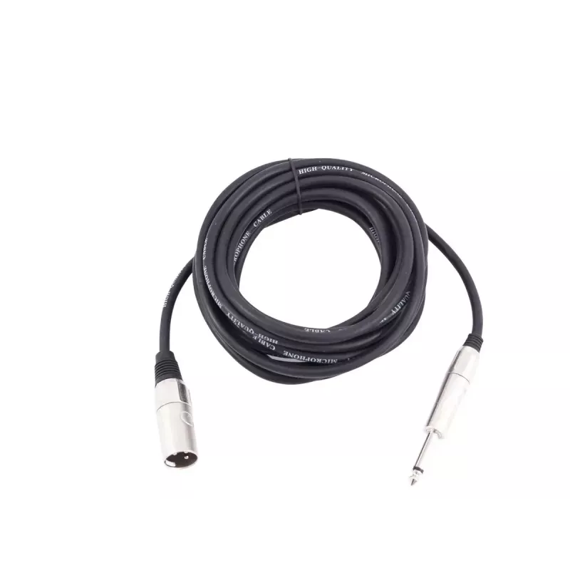 Audio kábel Omnitronic 3022519D 10 m XLR 3-pin 6,35 mm čierny