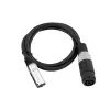 Audio kábel Omnitronic 30225590 Speakon XLR 1 m čierny