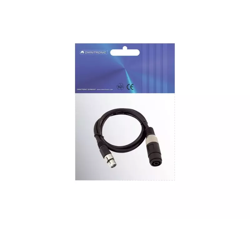 Audio kábel 1 m Omnitronic 30225600