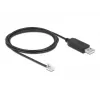 DeLOCK 66738 USB na RS-232-RJ10 adaptérový kábel pre Meade Autostar