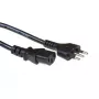 Napájací kábel ACT Powercord talianska zástrčka - C13 čierny 1,8 m