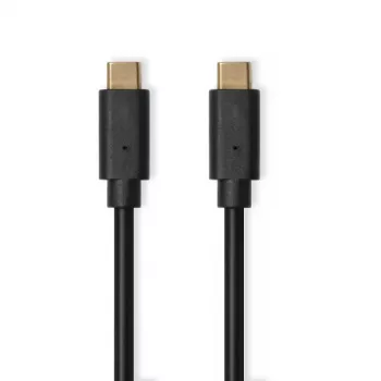 USB kábel Port Designs 900074 1m USB-C čierny 10 Gbit/s