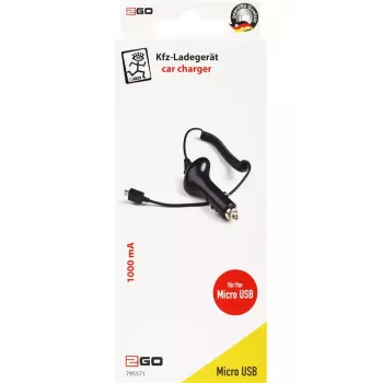 Nabíjačka pre mobilné zariadenia 2GO 795571 univerzálna čierna zapaľovač auta 12/24V