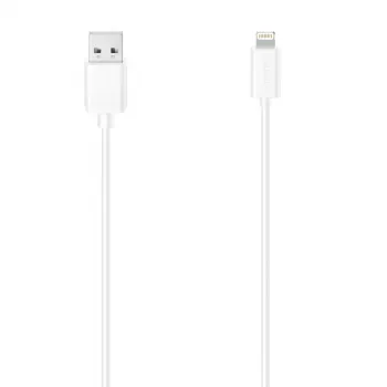 Lightning kábel Hama 00300071 1,5 m biely USB A