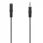 Audio kábel Hama 00305029 2,5 m 3,5 mm konektor samec na samicu čierny