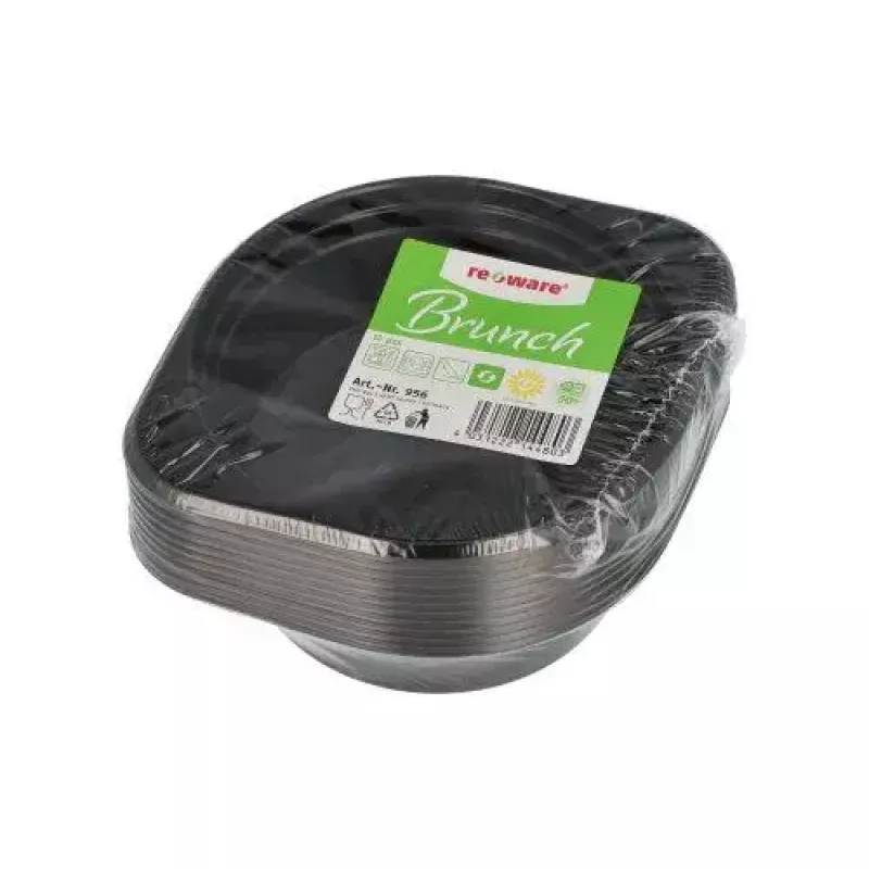 Miska Papstar 96556 okrúhla polypropylén 15,6 cm priemer 45 mm výška