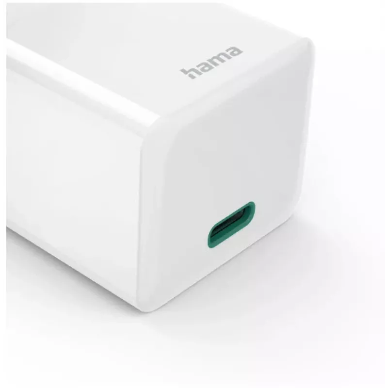 Hama 00125139 mobilná nabíjačka headset, powerbanka, smartfón, tablet biela AC rýchlonabíjanie interiérová