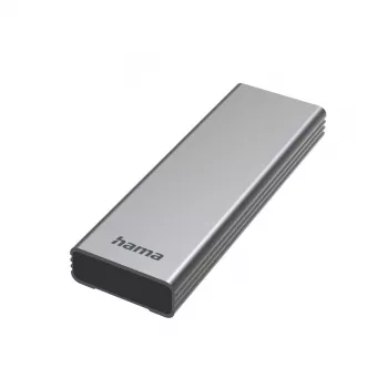 SSD puzdro Hama 00200764 sivá M.2 10 Gbit/s USB Type-C