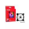 XPG HURRICANE 120 ARGB PWM čierny, ventilátor, 12 cm, 600 RPM, 2000 RPM, čierna