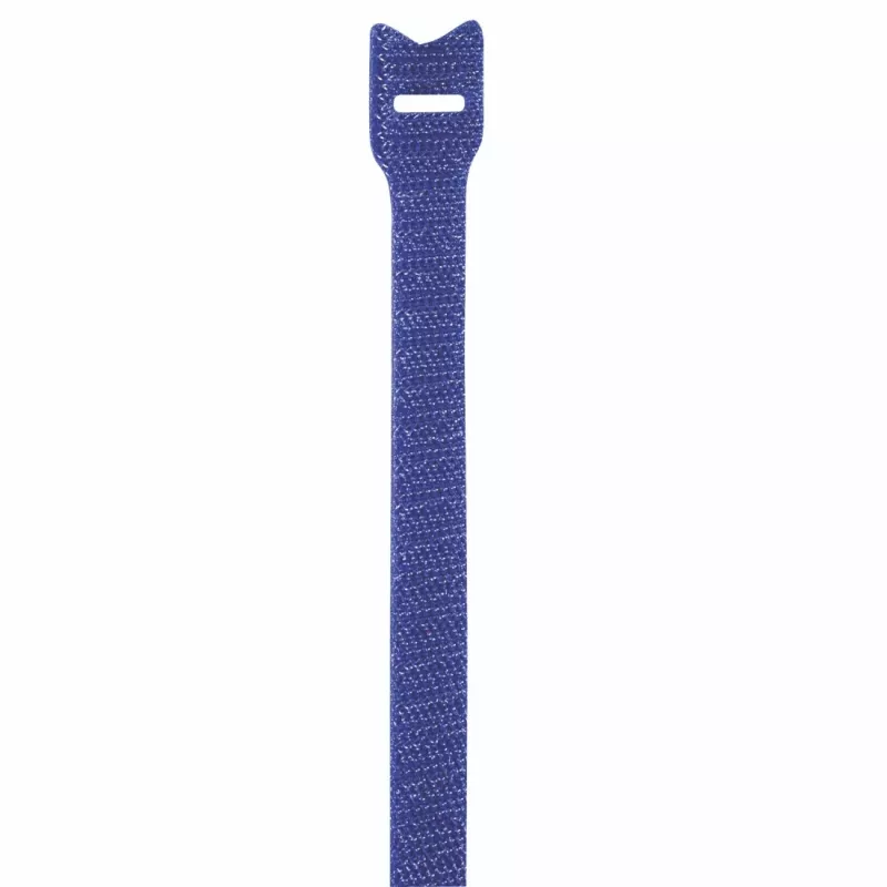 Hama 00221005 viazacie pásky suchý zips nylonové čierna, modrá 12 kusov