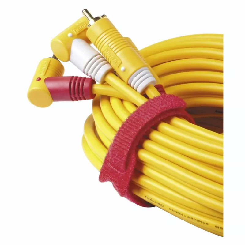 Hama 00221005 viazacie pásky suchý zips nylonové čierna, modrá 12 kusov