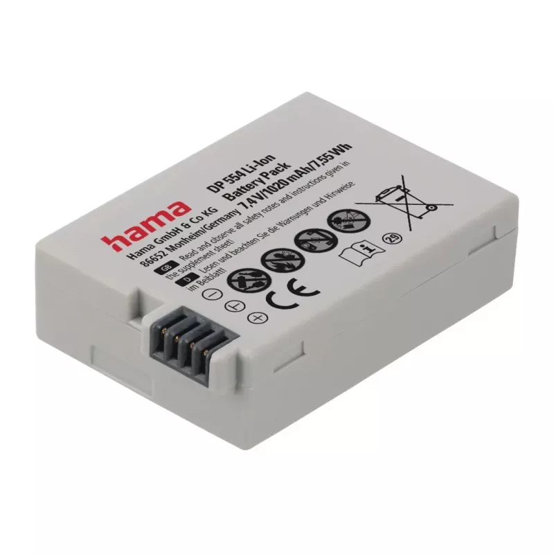 Hama DP 554 lítium-iónová batéria 1020 mAh pre fotoaparát