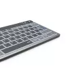 Klávesnica pre viac zariadení Hama WK-700, bezdrôtová, podsvietená, kompaktná, QWERTZ, čierna