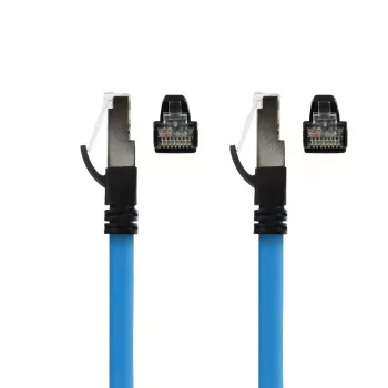 Sieťový kábel ACT SC4800 RJ45 konektor samec na RJ45 konektor samec CAT6A 0,15 m čierny