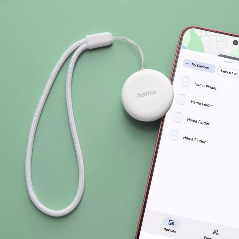 Hama 00185826 GPS tracker/hľadač artikel biely