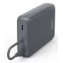 Hama „Travel“ power banka s káblom, 10 000 mAh, 2 výstupy: 2x USB-C, antracitová