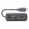 Hama „Travel“ power banka s káblom, 10 000 mAh, 2 výstupy: 2x USB-C, antracitová