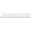 Bluetooth klávesnica Rapoo 00228034 QWERTZ nemecká bezdrôtová biela