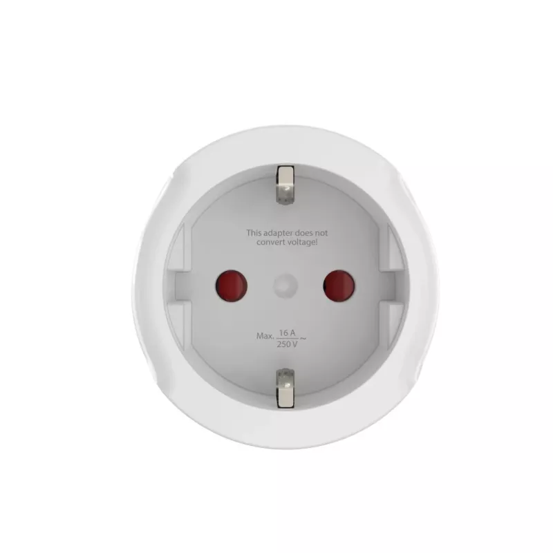 Hama 00223484 adaptér sieťovej zástrčky typ J typ C (eurozástrčka) biely