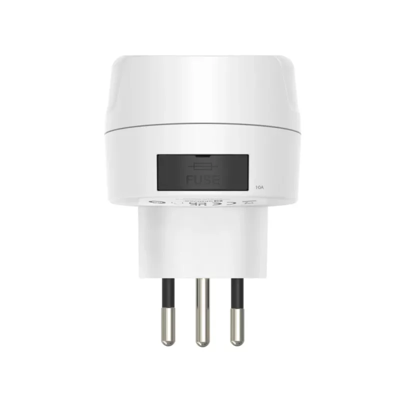 Hama 00223484 adaptér sieťovej zástrčky typ J typ C (eurozástrčka) biely