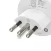 Hama 00223484 adaptér sieťovej zástrčky typ J typ C (eurozástrčka) biely