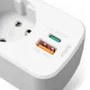 Hama 00223343 predlžovací kábel 1 AC výstup interiér biely