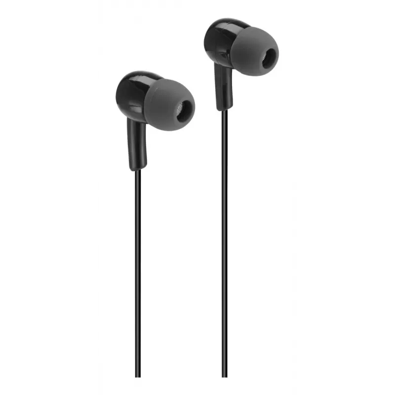 Hama Gloss II slúchadlá káblové In-Ear hudba čierna, tmavosivá