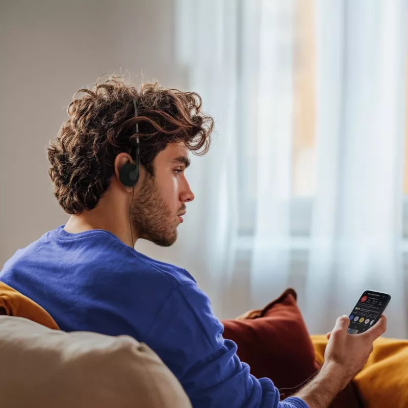 Hama Slight II headset káblový Head-band hudba čierna