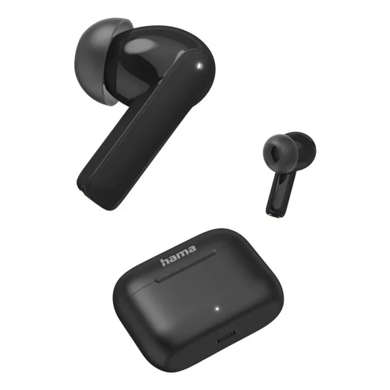 Hama Passion Clear II headset True Wireless Stereo (TWS) In-Ear hovory/hudba Bluetooth čierna