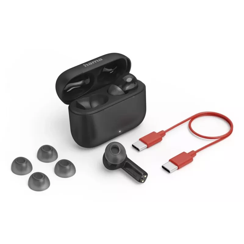Hama Passion Clear II headset True Wireless Stereo (TWS) In-Ear hovory/hudba Bluetooth čierna