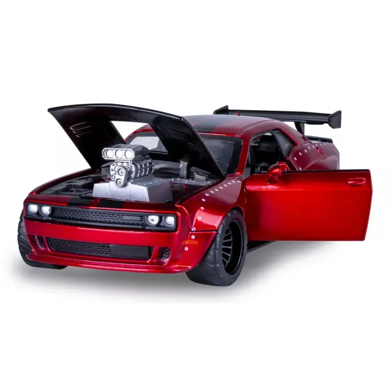 Jamara Dodge Challenger SRT Jailbreak 2in1 402614, 1:36, červené