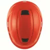 Bezpečnostná ochrana hlavy UVEX 9731333 — HDPE plast, červená, nastaviteľná 51–65 cm