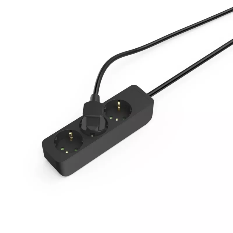 Hama 00223012 predlžovací kábel 1,4 m 3 AC výstupy interiér čierny
