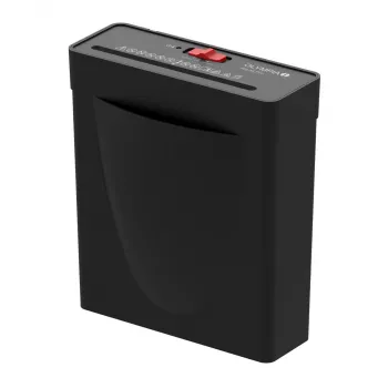 Skartovačka Olympia PS 36 Pro — pásikový rez, 8-litrový záchytný kôš, 72 dB, čierna