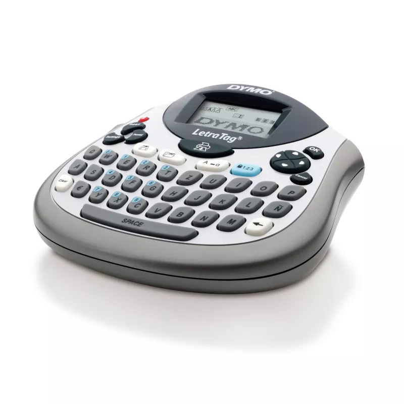 DYMO LetraTag ® 100T - popisovač QWZ, QWERTZ, termotlač / termotransfer, sivý