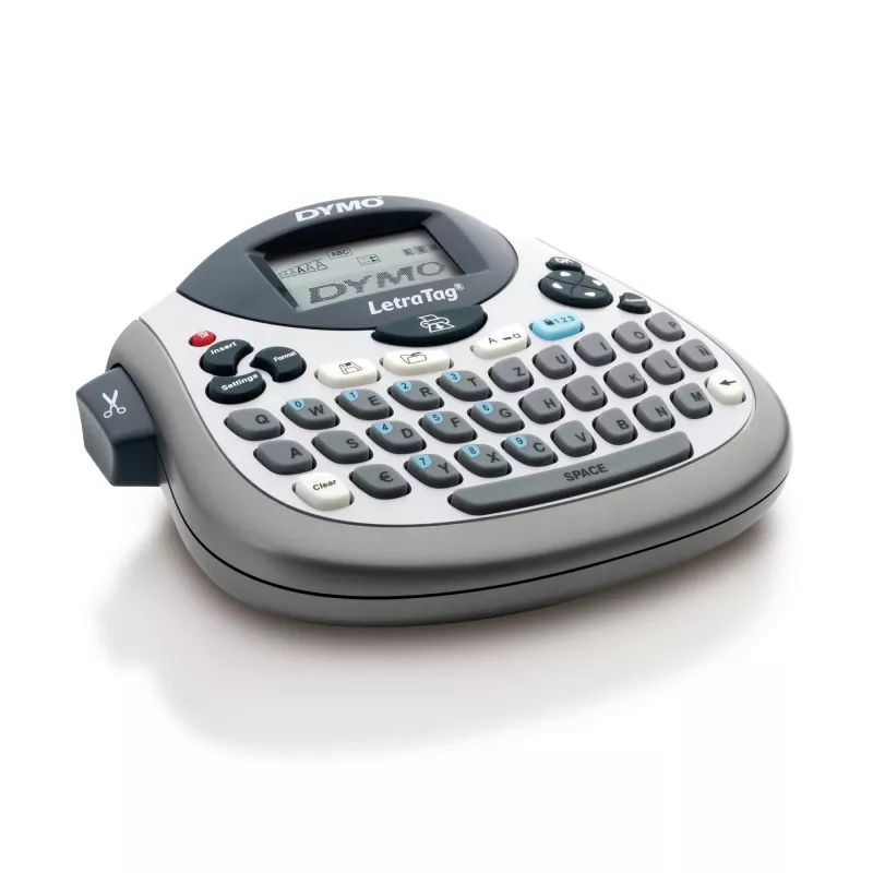 DYMO LetraTag ® 100T - popisovač QWZ, QWERTZ, termotlač / termotransfer, sivý
